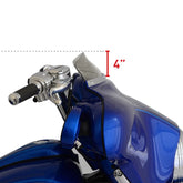 Klock Werks Flare® Windshield For Harley-Davidson® 1996-2013 Street Glide (Flht, Flhx)